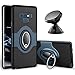 Samsung Galaxy Note 9 Case - eSamcore Ring Holder Kickstand Cases + Dashboard Magnetic Phone Car Mount [Navy Blue]