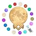 RMFSH Moon Lamp 2023 Upgrade 128 Colors Moon Night Light for Kids Adults with Wooden Stand & Remote/Touch Control and USB Rechargeable Gifts for Girls Boys Women Men Birthday 7.1 inch (Large Size)