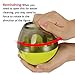 smartelf Dog Treat Dispenser Ball Toy,Pet Food Ball Puzzle Interactive Treat Ball for Dogs & Cats Small Medium Large Dogs Bowl Feeding,Increases IQ and MENTAL Stimulation(Green)
