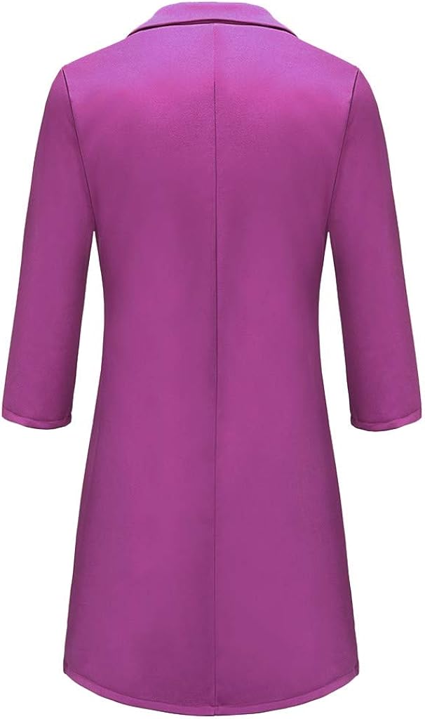 Abito Donna In Velluto Con Giacca E Pantaloni - Tuta Ufficio Elegante - Foto 12