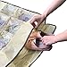SHONPY Men/Women Adults 12 Cells See Through Underbed Shoe Storage Bag Organizer, Beige