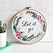Artilife Embroidery Kit for Beginners Stamped Cross Stitch Hand Embroidery Kit for Adults Kids Craft with Embroidery Hoop Floss Needles