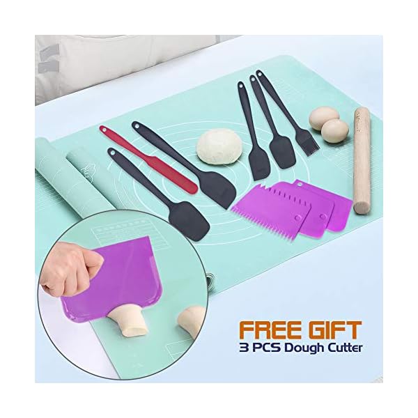 6-PCS-Heat-Resistant-Silicone-Spatula-for-Cooking-Spatulas-Silicone-for-Baking-Mixing-Spoons-Non-Stick-Rubber-Spatula-Silicone-Kitchen-Utensils-Set-Dishwasher-Safe-Bakeware 6 PCS Heat-Resistant Silicone Spatula for Cooking, Spatulas Silicone for Baking, Mixing Spoons, Non-Stick Rubber Spatula…