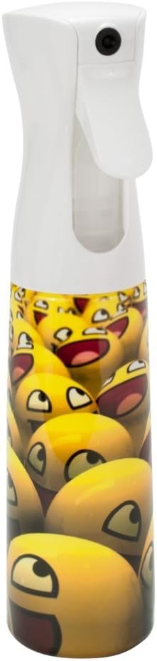 Flairosol Spray Bottle Stylist Smiley Face Design
