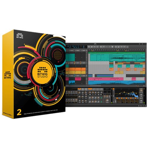 Bitwig Studio Music Production and Performance Multi-track Recording Software Version 2