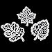 Metal Cutting Dies, NXDA Embossing Dies Stencil Template for DIY Scrapbook Album Paper Card Craft Decoration (Leaves)
