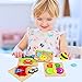 Wooden Toddler Puzzles, WOOD CITY Jigsaw Puzzles for Toddlers 1 2 3 Years Old, Educational Toys Gift for Boys and Girls with 4 Pack Animal Pattern