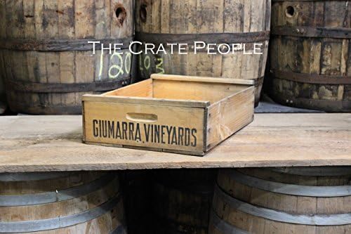 Vintage New-Old Stock VINEYARD SHORT Grape Crate | hundreds available | vintage crates