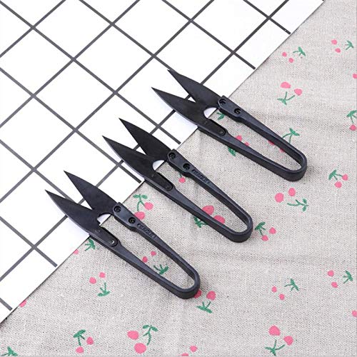 Amornphan 5pcs Bonsai Pruning Scissors Trimming Shears Cutting Cloth Tool for Sewing Scissors Yarn Thread Cutter Mini Small Garderning Bud and Leaves Trimmer