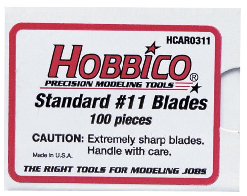 Hobbico #11 Hobby Blades (100-Piece)