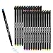 Fineliner Colored Pens Bullet Journal Planner Pen 24 Fine Tip Marker Drawing Pens for Writing Sketch Taking Note Calendar Coloring Book Art Supplies