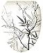 Toilet Tattoos, Toilet Seat Cover Decal, Cherry Blossoms, Size Elongated