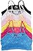 ToBeInStyle Women’s Pack of 6 Seamless Lace Over Panel Padded Bralettes (One Size Regular, Assortment)