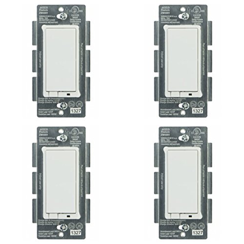 Jasco 45609 Z-Wave Wireless Lighting Control On/Off Switch (4-Pack)