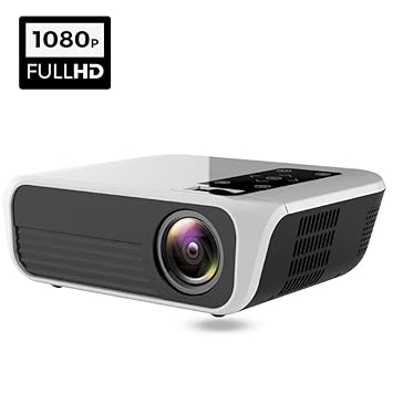 Proyector, 1920X1080 FHD Proyector Altavoz Soporte 4K Videos HDMI ...