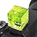 Hot Shoe Level Hot Shoe Cover Three Level Axis Triple Bubble Spirit Level Hot Shoe Mount For DSRL Canon Nikon Digital and Film Cameras