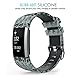 DB for Fitbit Charge 2 Bands Rose Gold Buckle,Charge 2 Sport Replacement Bands Lavender, Fitbit Charge 2 Accessory Wristbands Large