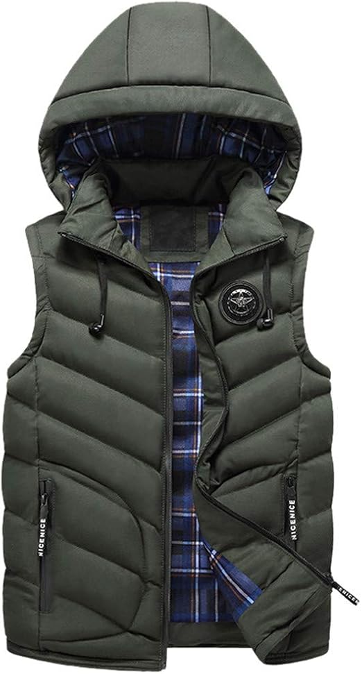 Herren Winterweste Mit Kapuze - Winddicht, Leicht & Warm Für Outdoor & Freizeit