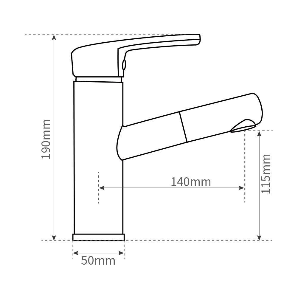 Rubinetto Retrò Per Lavabo In Rame Antico Con Manico In Ceramica – Miscelatore Caldo/Freddo - 6