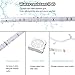 LUNSY LED Strip Lights Music Sync, Waterproof, 32.8 ft/10m RGB Dimmable Light Strip with Remote, Dream Color Rope Lights, Sound Activated, 300 LED 5050
