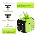 UPPEL Travel Adapter Dual USB All-in-one Worldwide Travel Chargers Adapters for US EU UK AU About 152 Countries Wall Universal Power Plug Adapter Charger with Dual USB and Safety Fuse (Green)