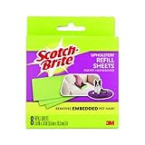 6 Pack Of 3m Scotch Fur Fighter 849rf-8 Hair Remover Refill, 8-sheet (48-sheet In Total)
