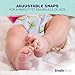 SimplyLife Home Reusable Baby Cloth Diapers, Washable Adjustable Eco-Friendly, Soft Super Absorbent Fabric with Waterproof Cover, Breathable Comfortab