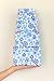 Cypress Lane Square Rigid Gift Box, a Nested Set of 4, 3.5x3.5x2 to 6x6x4 inches (Blue)