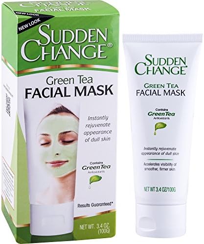 Sudden Change Green Tea Facial Mask, 3.4 oz.
