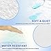 Lighting Mall Premium Hypoallergenic Waterproof Mattress Protector Twin Size with Cotton Terry Surface, Vinyl-free and Breathable
