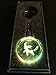 Halo design Pokemon GO LED 3D Keychain K9 crystal 7 colors Ball (Glaceon)