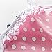 LittleSpring Girls Pink Summer Outfits 5T for Little Girl Spaghetti Strap Tops and Shorts Set Cute Casual Polka Dots Fashion 2 Piece Outfit
