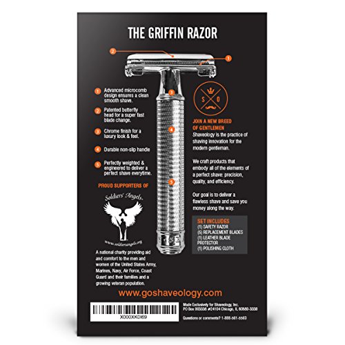 Beauty & Personal Care, Shave & Hair Removal, Men's, Razors & Blades, Safety Razors