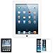 HDE White iPad 2 Digitizer Touch Screen Replacement Parts w/ 7 Piece Tool Kit and Adhesive Tape