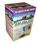 Carrington Farms Organic Flax Chia Paks - 60 Ready To Eat Packets, NET WT 25.4 OZ (720g)