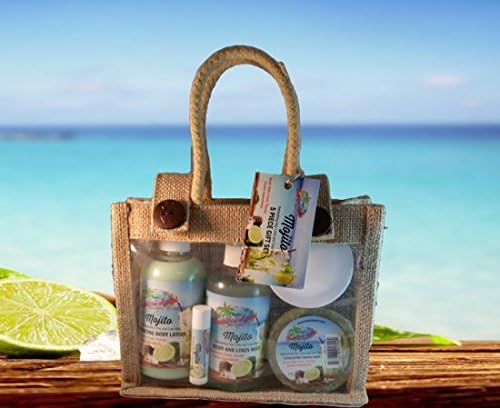 Florida's ULTIMATE 5 Piece Gift Set - MOJITO scented with All Natural, Florida Grown Ingredients
