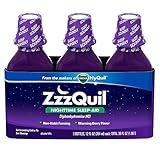 ZzzQuil Nighttime Sleep-Aid - Berry Flavor - 12 fl. oz - 3 pk. ES