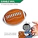 Novelty Place 12Pcs Giant Inflatable Football for Kids, 16 Inches Blow Up Footballs Toys Sport Balls, Summer Pool Beach Balls, Football Party Decoration