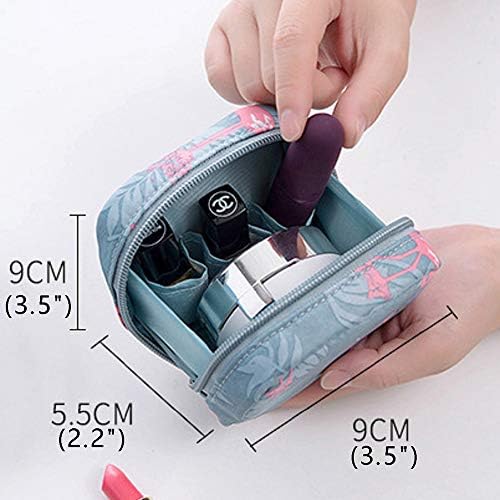 Mini Makeup Bag 2pcs Cosmetic Bag Travel Toiletry Bag Waterproof Accessories Organizer for Women (Pink) 3 Mini Makeup Bag 2pcs Cosmetic Bag Travel Toiletry Bag Waterproof Accessories Organizer for Women (Pink)