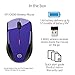 HP X3000 Wireless Mouse, Purple (K5D29AA#ABA)
