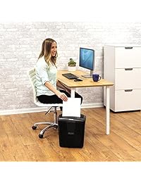 Fellowes Powershred (4605801) 49C Triturador de papeles y de tarjetas de crédito. Tritura 8 hojas de papel por vez.