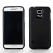 Kranich for Samsung Galaxy S5 Extended battery Flexible TPU Hybrid Back Case Cover (black)