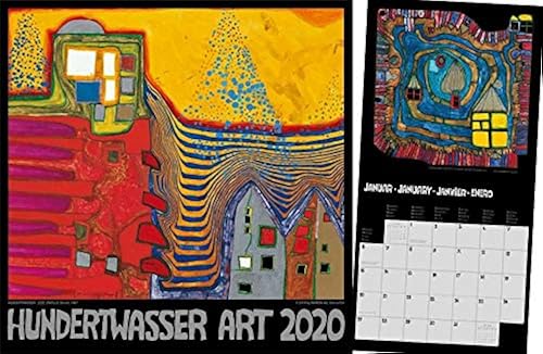 Download Hundertwasser Broschürenkalender Art 2020: Der Besondere PDF