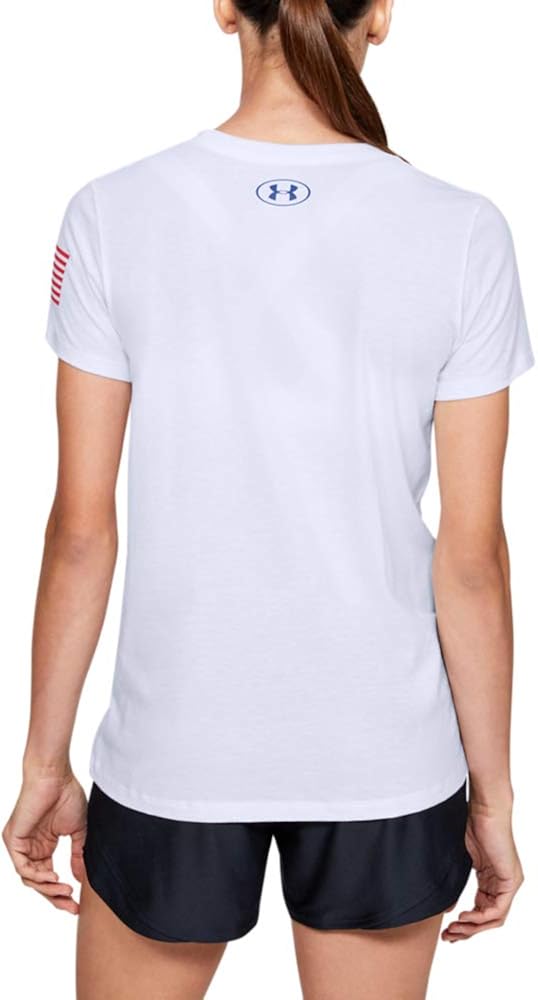 Under Armour Women's Freedom Logo T-Shirt: Clothing