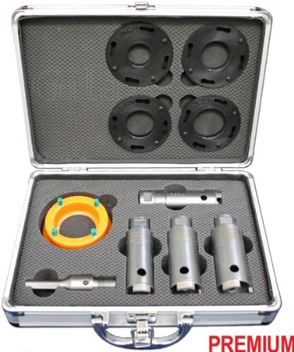Wet Stone Diamond Core Bit Drilling Kit