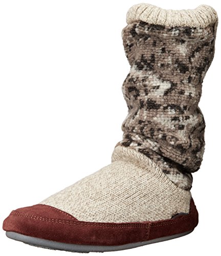 ACORN Women's Slouch Boots, Tribal Tan Knit, X-Large/9.5-10.5 M US