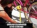 Lumintrail Rear Mount Bicycle Kickstand Adjustable Aluminum Alloy Bike Stand fits 24