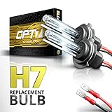 OPT7 Bolt AC H7 Replacement HID Bulbs Pair [5000K Bright White] Xenon Light