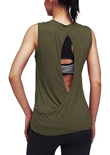 tie back workout top