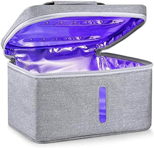 LED Bag for Cell Phone - Mathtoxyz Travel Bag for Jewelry, Beauty Tools, 99.9% in 5 mins